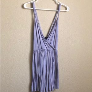 Lavender short romper